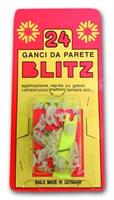 GANCI DA PARETE BLITZ A 3 CHIODI PZ.10