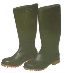 STIVALI PVC NERI A GINOCCHIO  N 38