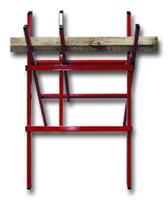CAVALLETTI FERRO X LEGNA CM L80-P70