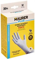 GUANTI MAURER NITRILE RESIST. S PZ 30