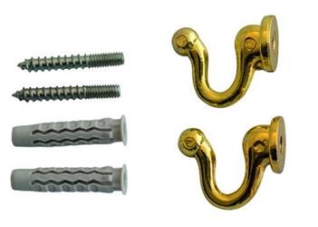 GANCIO TENDA MM 37 ORO BLISTER PZ 2