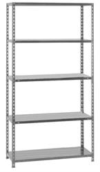SCAFFALI 5 PIANI 1R 100X40 VER.GRIGI