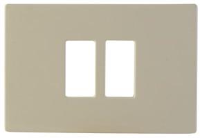 PLACCA S78 RESINA 2F AVORIO BIANCO