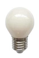 LAMPADA SFERA MILKY LED 6,5W C.FIL.E27
