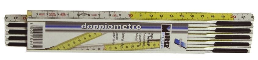 DOPPIMETRI LEGNO MAURER C.MOLLE