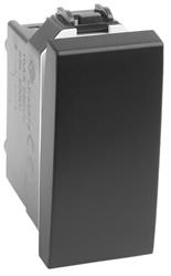 DEVIATORE UNIPOLARE 16 AX NERO