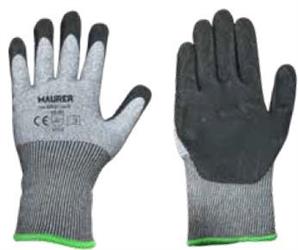 GUANTI NYLON 18 AGHI SP.NITRILE  TG 9