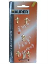 GANCI DECOR GIGLIO MIGNON ORO PZ 5