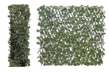 TRALICCI PVC C.FOGLIE ACERO MT 1X2