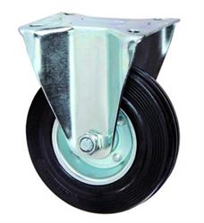 RUOTE MAURER GOMMATE SUPP.FISSO MM  80