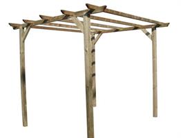 PERGOLA LIBERA LEGNO IMPREG.CM 300X300
