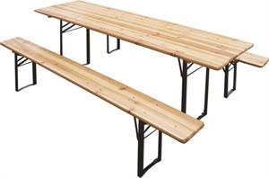 SET BIRRERIA IN LEGNO CM.80X200