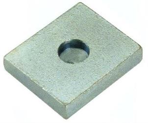 PIASTRE ZINCATE X CANCELLI MM 20