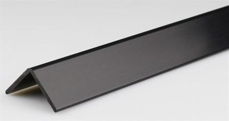 ANGOLARE PVC NERO MM 25X25 MT.3