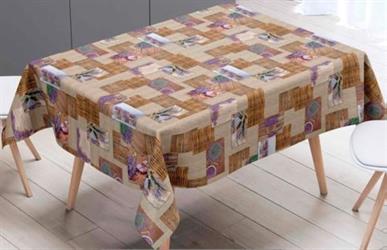 TOVAGLIATO PVC/TNT H.120 LAVANDA MT.20