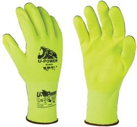 GUANTI U-POWER ICON GIALLO-FLUO TG.11