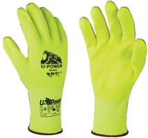 GUANTI U-POWER ICON GIALLO-FLUO TG.11