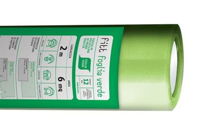 FOGLIA POLIET.VERDE MT 2 MM 0,12 KG 25