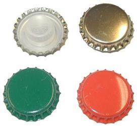TAPPI CORONA MM 29 VERDI SOT.PL.PZ.200