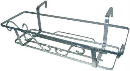 FIORIERE FISSE FERRO ZINCATE CM  65