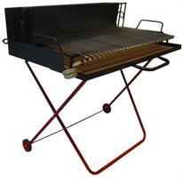 BARBECUE MAXI-GRILL CM 100 CON RUOTE