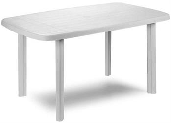 TAVOLO FARO BIANCO CM 140X90 IN PLP
