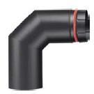 CURVE ALA NERE ECOPELLET 9O GRADI MM80