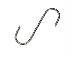GANCI INOX MACELLAIO  MM  3X80