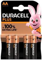 BATTER.DURACELL STILO ALKA.MN1500 PZ 4