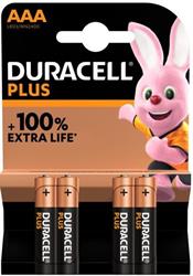 BATTER.DURACELL M.STILO ALK.MN2400 PZ4