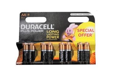BATT.DURACELL STILO ALKALIN.MN1500 PZ8