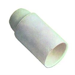 PORTALAMPADE E 14 LISCIO BIANCO PZ 2