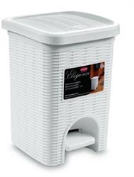 PATTUMIERA BAGNO ELEGANCE BIANCO