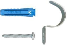 SUPPORTI TUBO PESANTE C/TASSELLO 3/8