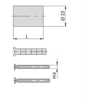 KIT PROLUNGA 1.07165.04.0 PER CILINDRI