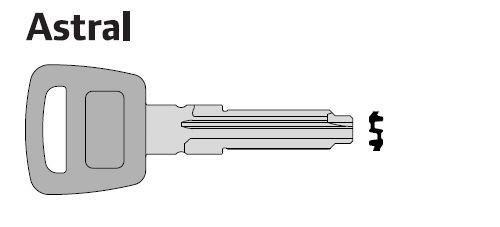CHIAVE ASTRAL MM2.9 COLLO 16 MM
