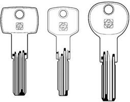 CHIAVE OTTONE GVY1R