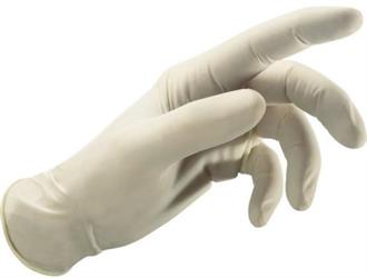 GUANTI LATTICE LATEX50C TG.S PZ.100