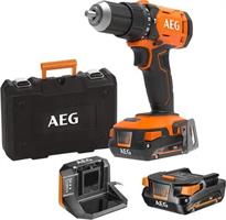 TRAPANO PERC.AEG BSB18G4-402C+2BATT+VA