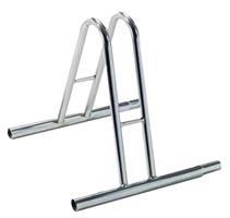 PORTABICI CAVALLETTO ALTO ZIN. ARG. 1P