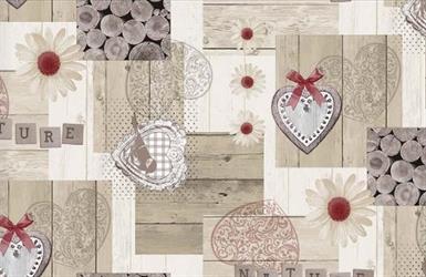 TOVAGLIATO PVC/TNT H.120 CUORI MT.20