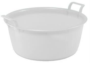 BAGNI TONDI POLITENE CM40 LT 14 NEUTRI