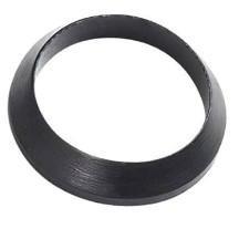 GUARNIZ.GOMMA NERA SEZ.CONICA  3.4X20