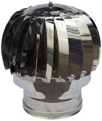 ASPIRATORI EOLICI A TURB.INOX304 CM 13