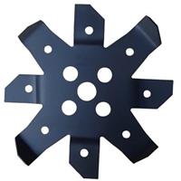 DISCO ACCIAIO 8 DENTI MACINONE MM 255