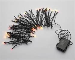 LUCI NATALE 100 LED MULTIC.3XAA N.I.