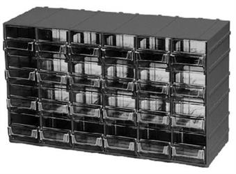 CASSETTIERE 611T 24 C.TRASP.CM38X15X23