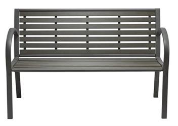 PANCHINA ACCIAIO TULSA CM 126X56X80