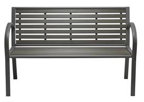 PANCHINA ACCIAIO TULSA CM 126X56X80