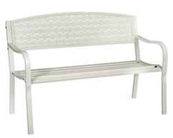 PANCHINA ACC. DOTHAN 128X56X85 BIANCA